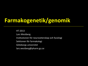 Farmakogenetik/genomik