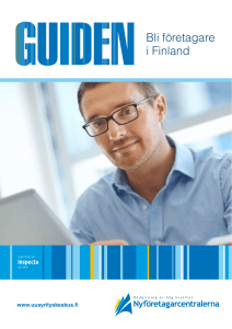 Bli företagare i Finland