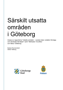Särskilt utsatta områden i Göteborg - Social utveckling