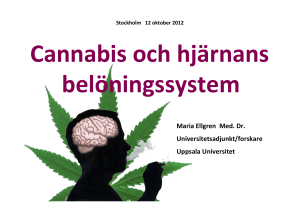 Maria Ellgren Med. Dr. Universitetsadjunkt/forskare Uppsala