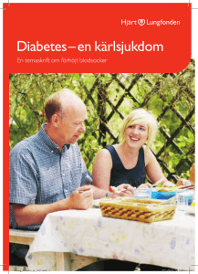 Diabetes – en kärlsjukdom - Hjärt