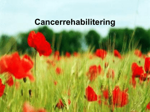 Cancerrehabilitering i Jönköpings län