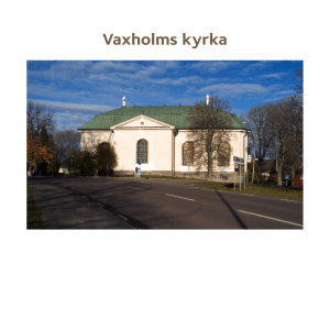 Vaxholms kyrka - Svenska Kyrkan
