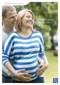 Gravidförsäkring Bas och Plus