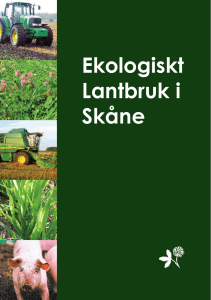 Ekologiskt Lantbruk i Skåne