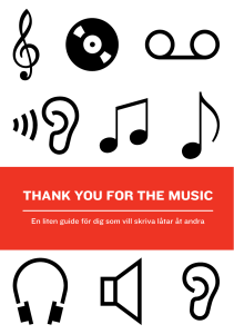 Thank You for The Music