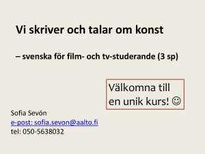 Svenska för filmarbetare