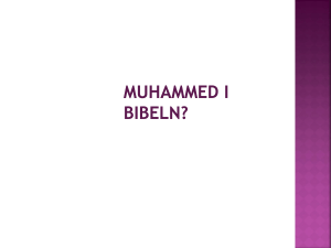 Muhammed i Bibeln?