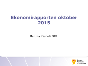 Ekonomirapporten oktober 2015