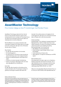 AssetMaster Technology
