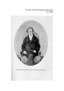 Christopher Jacob Boström