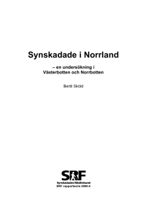 Synskadade i Norrland - Synskadades Riksförbund