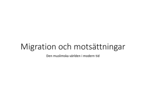 Microsoft PowerPoint - Migration och mots