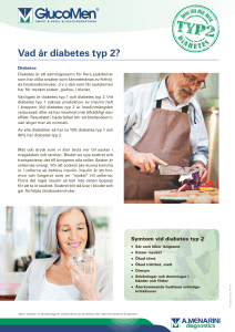Vad är diabetes typ 2? - A. Menarini Diagnostics