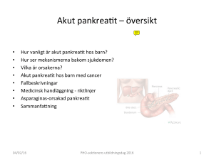 Pancreatit