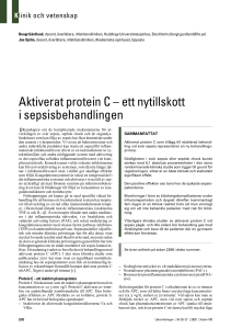 Aktiverat protein C