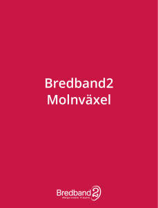 Bredband2 Molnväxel