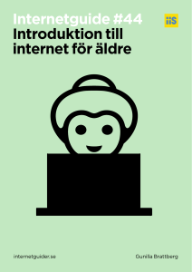 Internetguide #44 Introduktion till internet för äldre