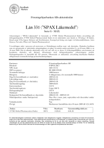 Lån 331 (”SPAX Läkemedel”)