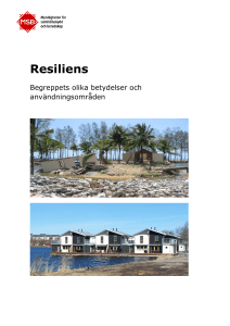 Resiliens - Myndigheten för samhällsskydd och beredskap