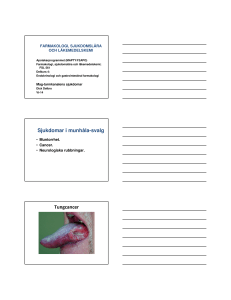 Mag-tarmkanalens sjukdomar (pdf-handouts)