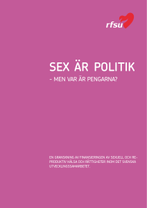 sex är politik