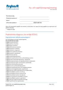 PsykosR ny-och uppföljningsregistrering 2015-09