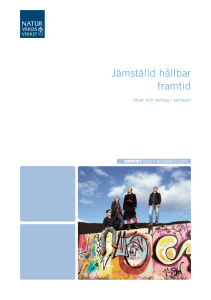 Jämställd hållbar framtid ISBN 91-5422-8