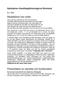 Textdokument - Handikappföreningarna Sörmland