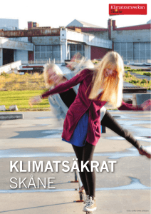 KlimatsäKrat SKåNE - Utveckling Skåne