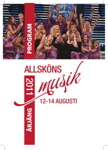 Allsköns Musik 2011