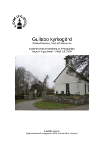 Gullabo kyrkogård - Kalmar läns museum