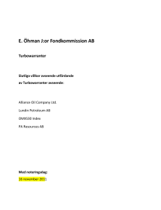 E. Öhman J:or Fondkommission AB