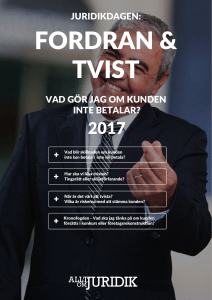 Informationsblad - Juridikdagen