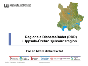 Regionala DiabetesRådet - Samverkansnämnden Uppsala