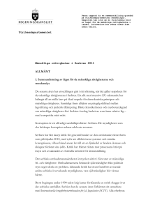 Serbien, MR-rapport 2011 - Regeringens webbplats om