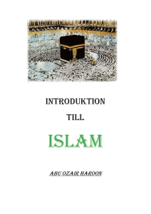 Lektioner om Islam för barn