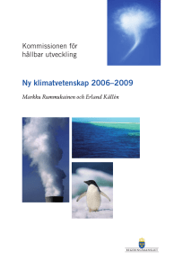 Ny klimatvetenskap 2006-2009