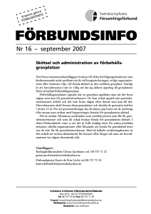 förbundsinfo - Svenska Kyrkan
