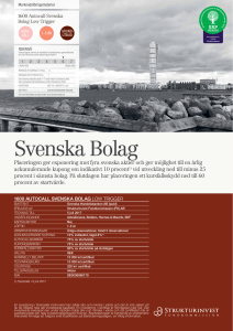 Svenska Bolag - Strukturinvest