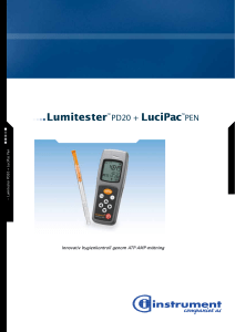 Lumitester™ PD20 + LuciPac™PEN