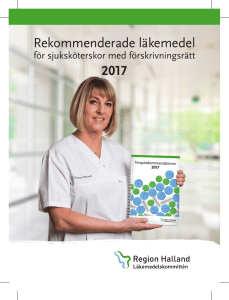 Rekommenderade läkemedel 2017