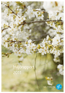 Miljörapport 2011