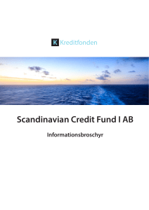 Scandinavian Credit Fund I AB