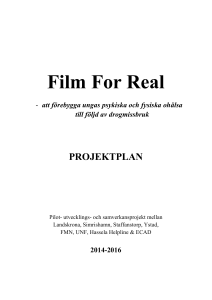 Film For Real - Region Skåne