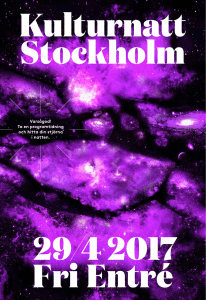 Kulturnatt Stockholm Programtidning 2017