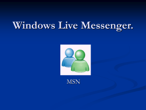 Vad är Windows Live Messenger