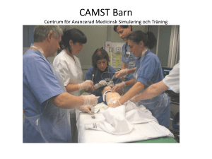 CAMST Barn Centrum för Avancerad Medicinsk Simulering och