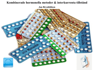 Kombinerade Hormonella Metoder