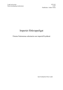 Imperiet förkroppsligat - Lund University Publications